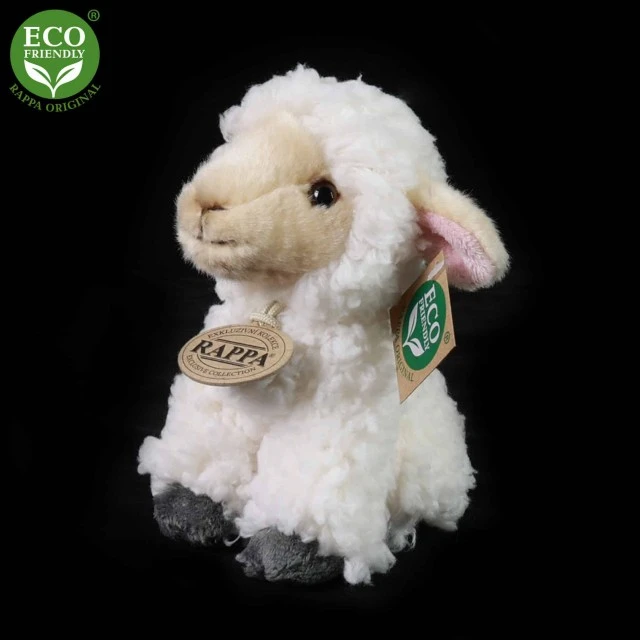 Plush Lamb sitting 16 cm.
