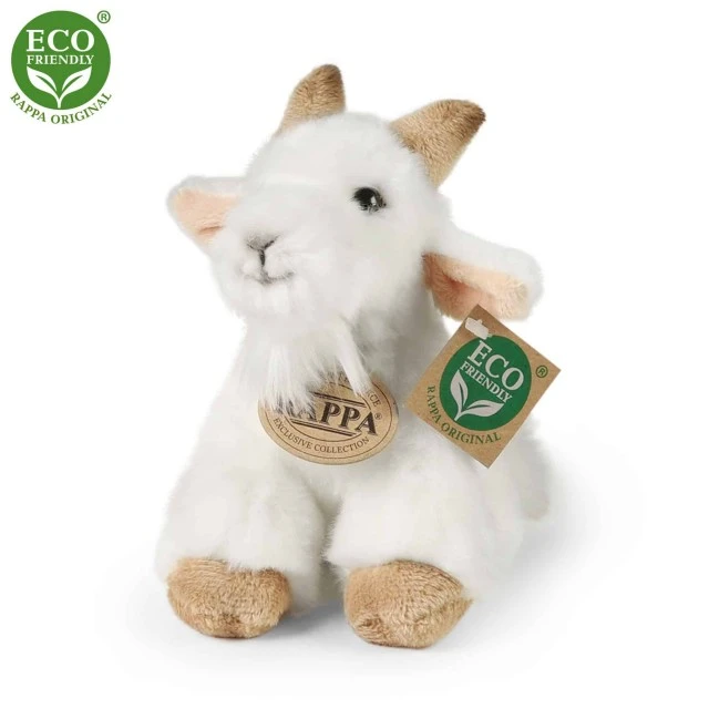 Plush Goat standing 16 cm.