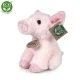 Plush Pig sitting 16 cm.