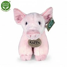 Plush Pig sitting 16 cm.