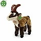 Plush Wild goat standing 24 cm.