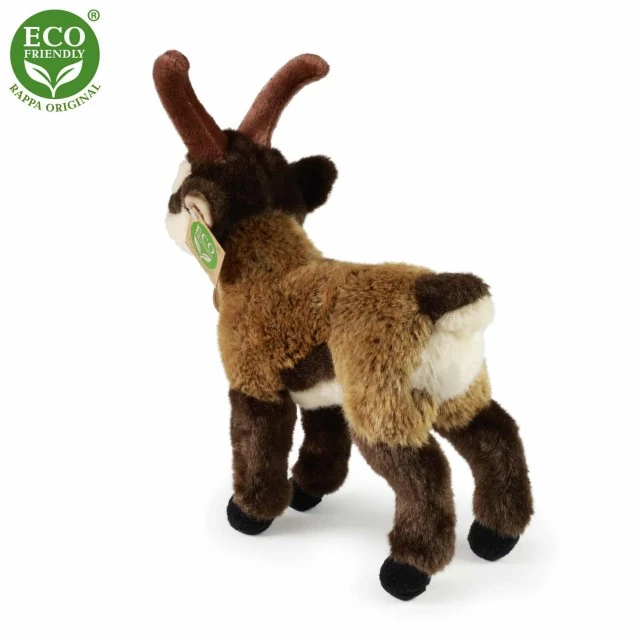 Plush Wild goat standing 24 cm.