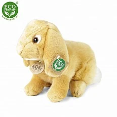 Plush Beige bunny standing 24 cm.