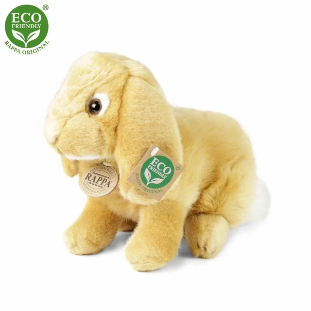 Plush Beige bunny standing 24 cm.
