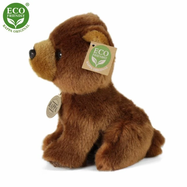 Plush Brown bear standing 18 cm.