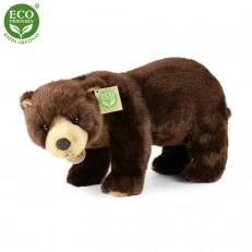Plush Brown bear standing 40 cm.