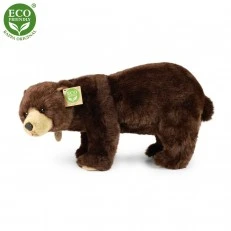 Plush Brown bear standing 40 cm.