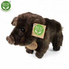 Plush Boar standing 20 cm.