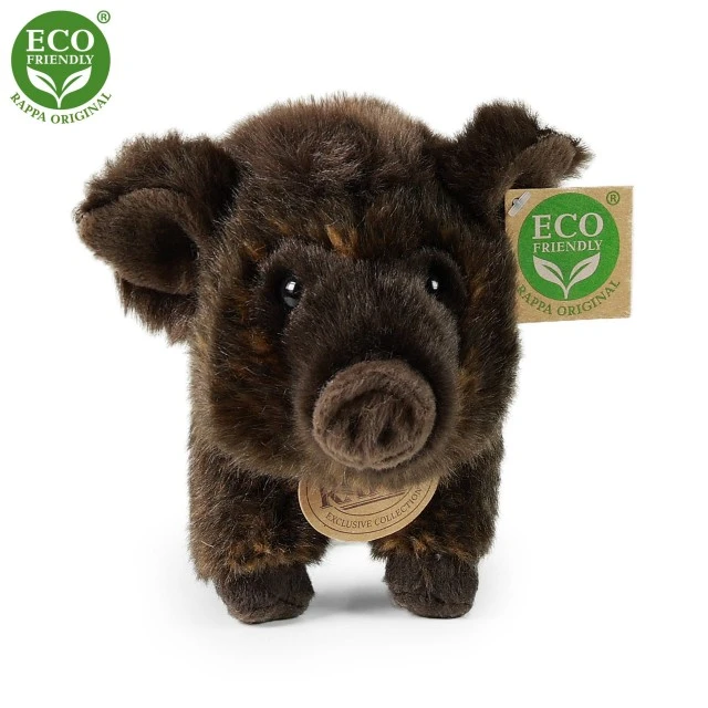 Plush Boar standing 20 cm.