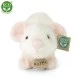 Plush White mouse standing 21 cm.