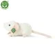 Plush White mouse standing 21 cm.