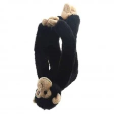 Plush Chimpanzee with Velcro on the paws 30 cm.