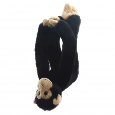 Plush Chimpanzee with Velcro on the paws 30 cm.
