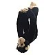 Plush Chimpanzee with Velcro on the paws 30 cm.