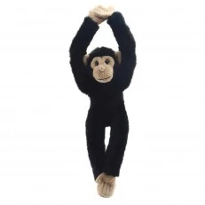Plush Chimpanzee with Velcro on the paws 30 cm.
