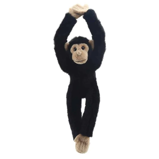 Plush Chimpanzee with Velcro on the paws 30 cm.