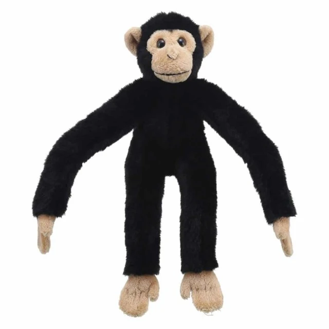 Plush Chimpanzee with Velcro on the paws 30 cm.