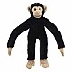 Plush Chimpanzee with Velcro on the paws 30 cm.