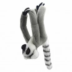 Plush Lemur with Velcro on the paws 30 cm.