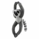 Plush Lemur with Velcro on the paws 30 cm.