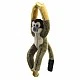 Plush Monkey Squirrel with Velcro on the paws 30 cm.