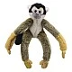 Plush Monkey Squirrel with Velcro on the paws 30 cm.