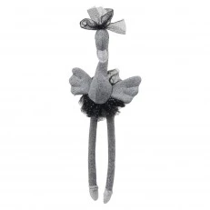 Elegant swan 33 cm.
