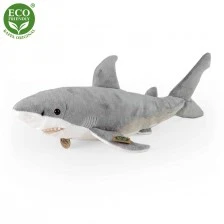 Plush White shark 51 cm.