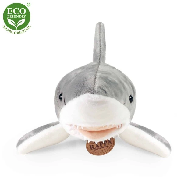 Plush White shark 51 cm.