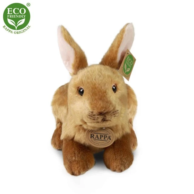 Plush Beige bunny standing 24 cm.