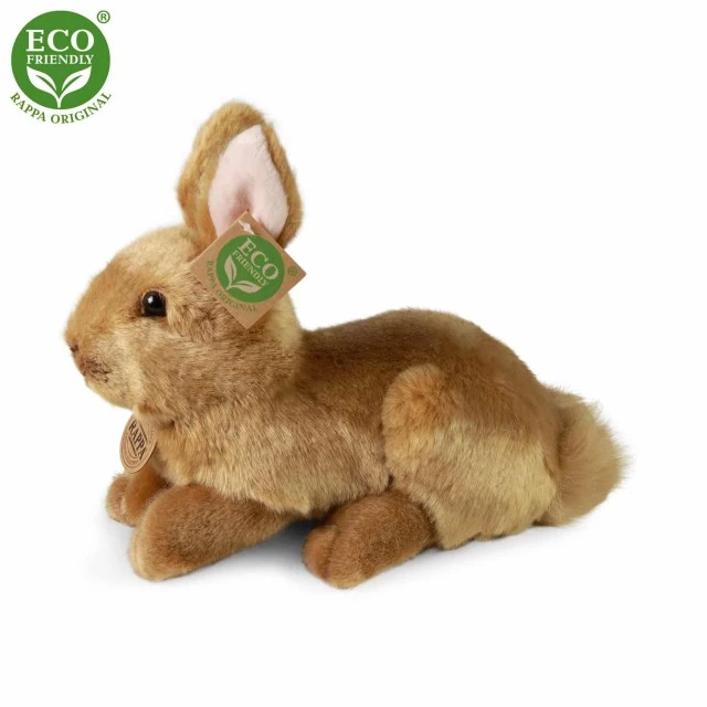 Plush Beige bunny standing 24 cm.