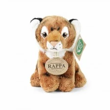 Plush Tiger sitting 15 cm.