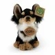 Plush Chihuahua dog 15 cm. sitting