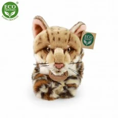Plush Ocelot lying 25 cm.