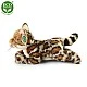 Plush Ocelot lying 25 cm.