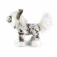 Plush Chinese hooded dog 25 cm standing