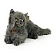 Plush Persian cat lying down 30 cm.