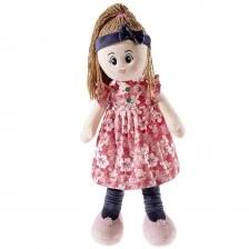 Big soft doll Chloe 63 cm.