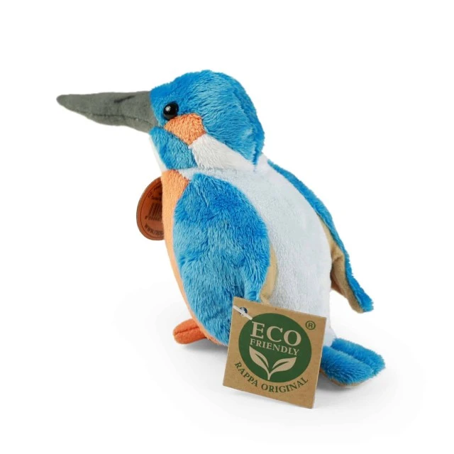 Plush bird Kingfisher 12 cm.