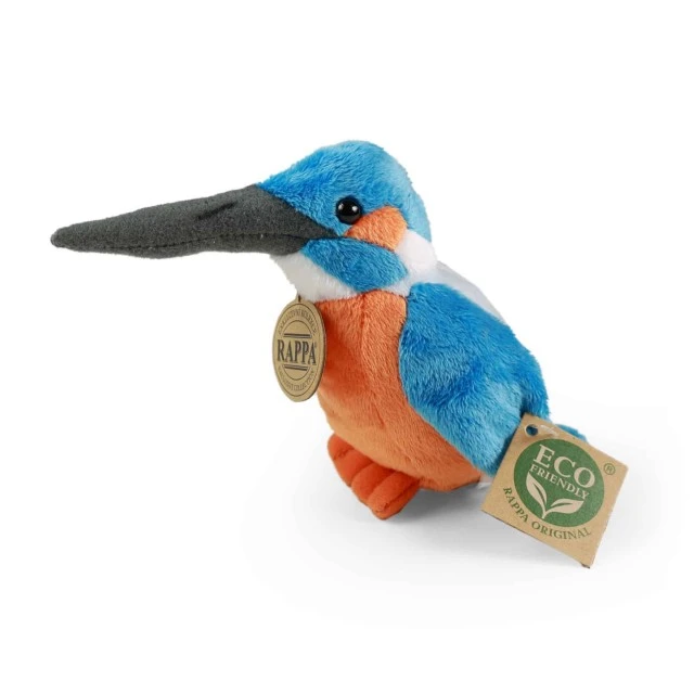 Plush bird Kingfisher 12 cm.