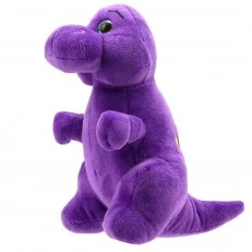 Plush toy Dinosaur T-Rex purple