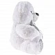 White bear with ribbon 25 cm.
