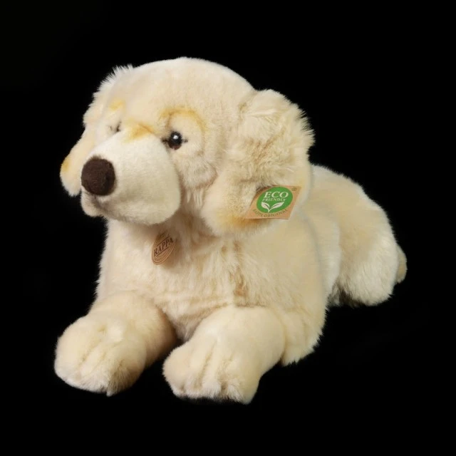 Large plush Golden Retriever 60 cm. lying down