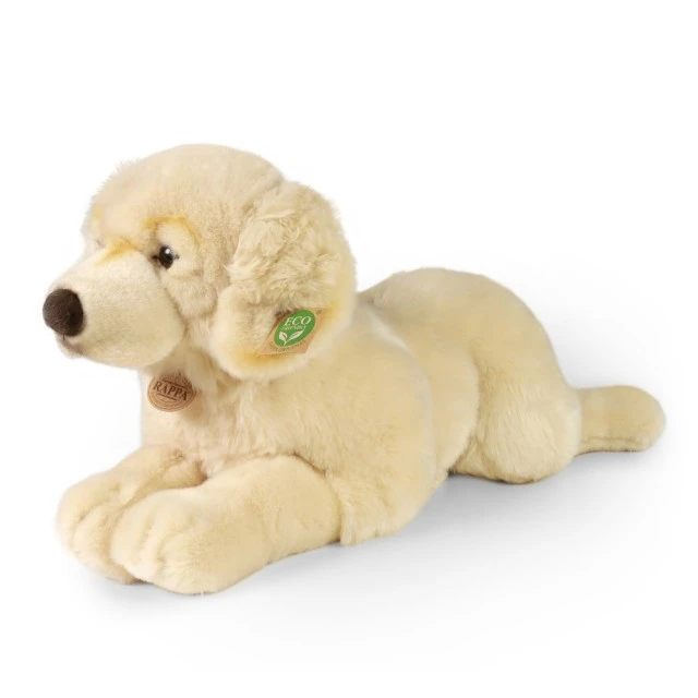 Large plush Golden Retriever 60 cm. lying down