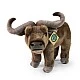 Plush Buffalo 28 cm standing