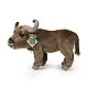 Plush Buffalo 28 cm standing