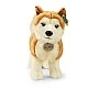 Plush Akita dog 30 cm standing
