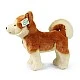 Plush Akita dog 30 cm standing
