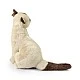 Plush Siamese cat sitting 30 cm.