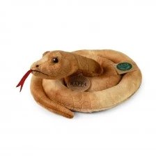 Plush Brown snake 90 cm.